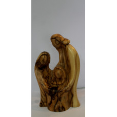 Olive Wood Faceless Holy Family