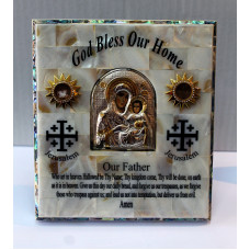 God Bless our Home Our Lady of Jerusalem Icon