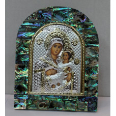 Our Lady of Bethlehem Silver Icon