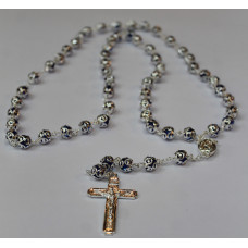 Blue Metal Rosary