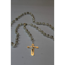 Silver Metal Rosary
